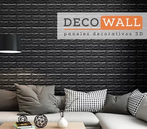 Pared Revestimiento Decowall Con Relieve Autoadhesiva Madera