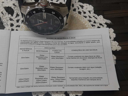 Relógio Speed Tech Orient