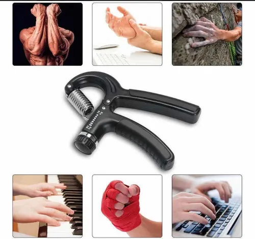 comprar Ejercitador De Fuerza De Mano Regulable Mancuernas Hand Grip