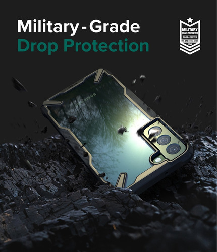 Imagen 6 de 9 de Funda Ringke Fusion X Compatible Samsung Galaxy S22 5g 2022