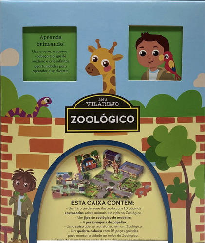 Meu Vilarejo - Zoológico, De Globe Publishing. Editorial Vr Editora, Capa Mole, Edição 1 Em Português, 2025