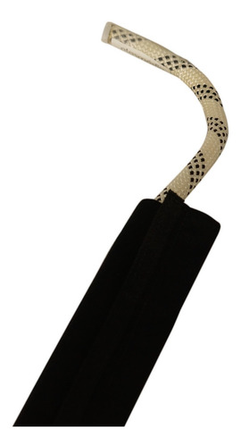 Protetor De Corda 60cm Lona Preto/laranja - Controlsafe