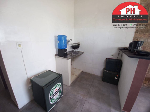 Imagem 4 de 8 de Casa Mobiliada 1 Quarto Em Frente A Praia Da Pitória - 2238
