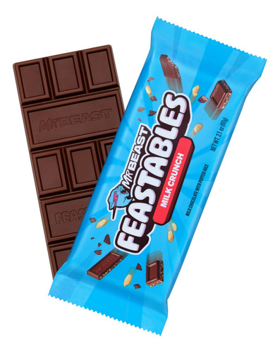 Feastables Chocolate De Mr. Beast Milk Crunch