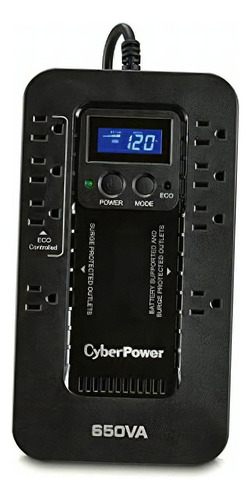 Cyberpower Ec650lcd Ecologic 650va/390-watts Energy