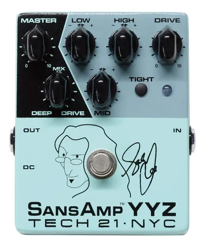Pedal Tech 21 Yyz Shape Shifter Geddy Lee Signature Sansamp Pedal Tech 21 Yyz Shape Shifter Geddy Lee Signature Sansamp