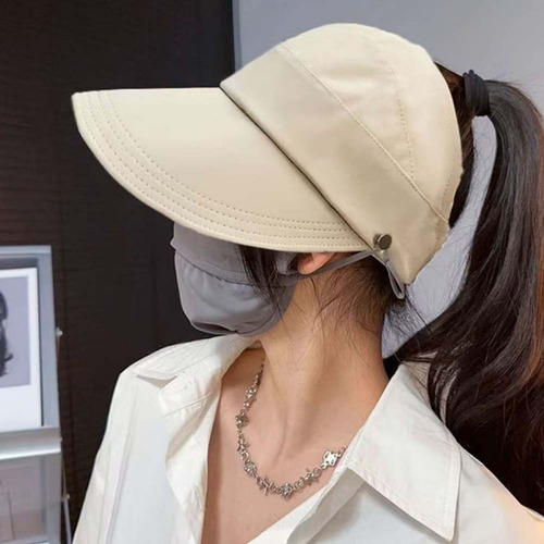 Chapéu De Proteção Solar Com Design Unissex Para Passeios De