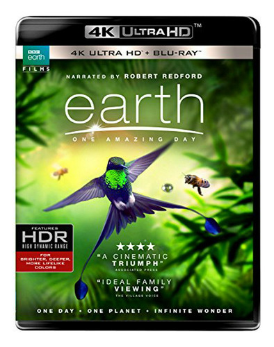 Earth: Día Asombroso (combo Uhd/bd) [4k Uhd]