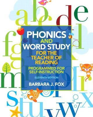 Libro Phonics And Word Study For The Teacher Of Reading -...