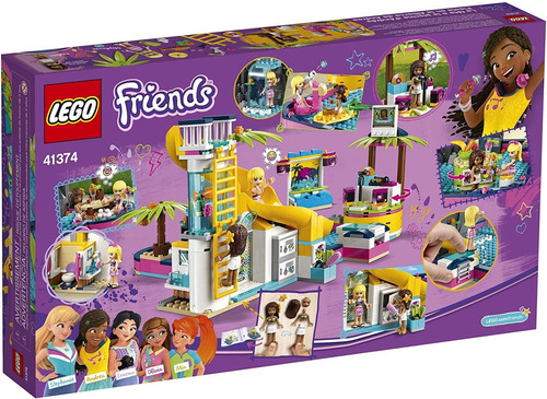 Lego Friends Andrea's Pool Party 41374 Toy Pool Building ...