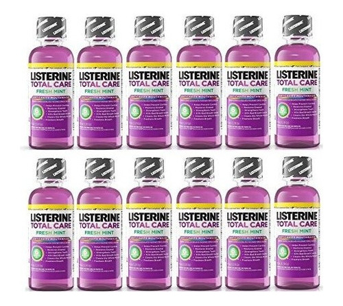 Listerine Cuidado Total Antiseptico Enjuague Bucal Menta Fre