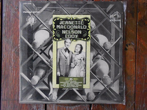 J.mcdonald & Nelson Eddy 16 Original Recordings Lp Vinilo Ex