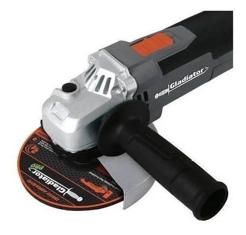 Imagen 2 de 2 de Amoladora angular Gladiator Pro AA 415/2 Plus de 50 Hz/60 Hz color gris 700 W 220 V + accesorios