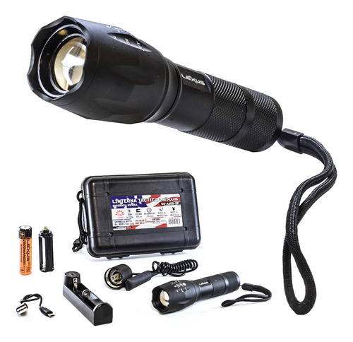 Kit Linterna Explorer 1000 Lumens // Recargable + Accesorios