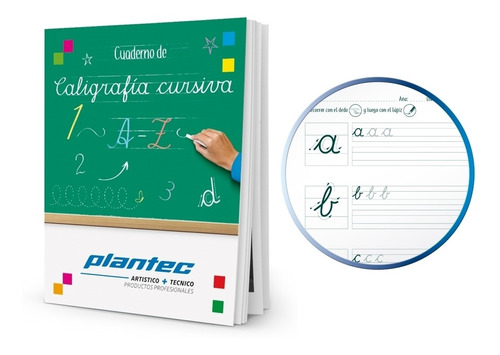 Cuaderno De Caligrafia Cursiva Plan-plantec-