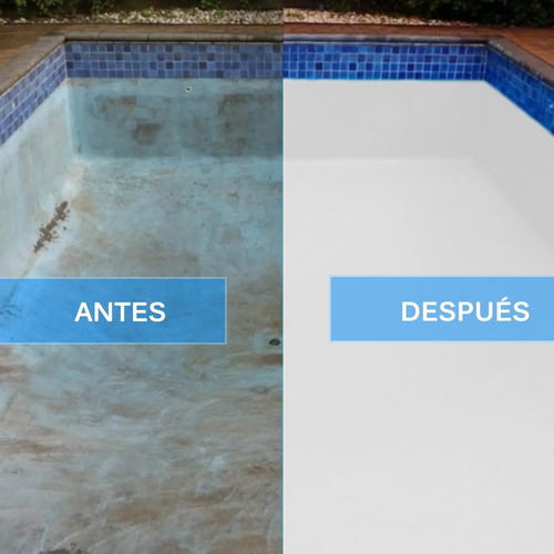 Imagen 9 de 10 de Pintura Para Alberca 20 Kgs Para 100 M2