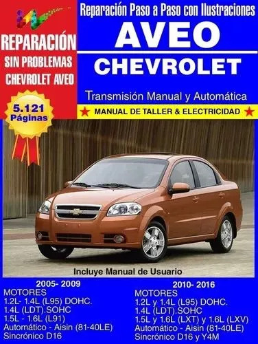 Manual De Taller Y Electricidad Chevrolet Aveo 2002 2010