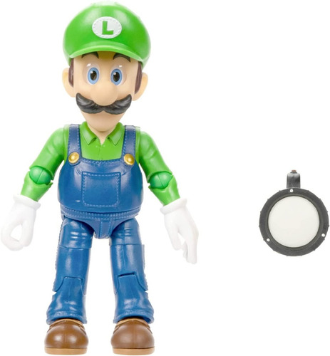 Figura Accion Luigi Super Mario Movie Jakks Pacific Nintendo