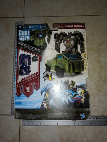 Autobot Hound Spark Tech Transformers Hasbro Sin El Cubo (Usado)