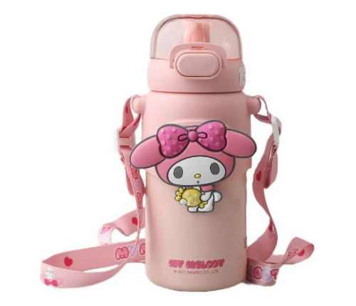 Termo Estilo Cantimplora Sanrio 460ml Acero Inoxidable