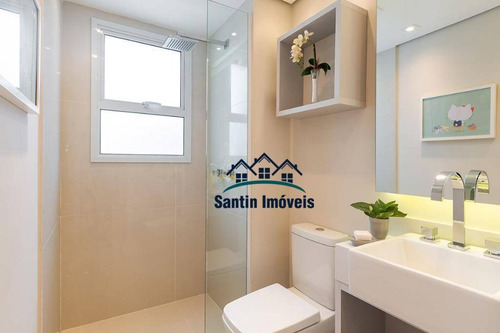 Imagem 24 de 27 de Apartamento Com 2 Dormitórios(01 Suíte) Varanda Grill,lazer Completo,vaga À Venda, 63 M² Por R$ 466.000 - Centro - Santo André/sp - Ap1542
