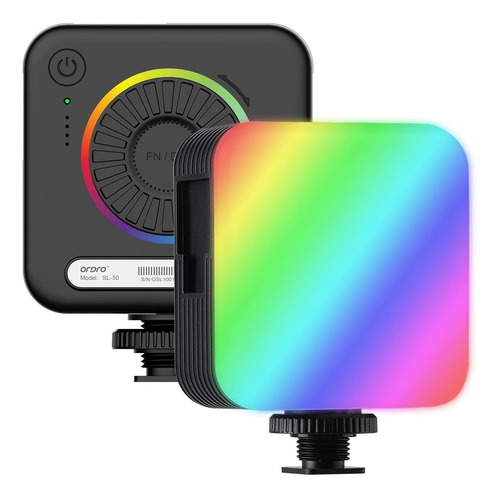 Ordro Sl-50 Rgb Luz Video Led Mini Camara 108 3 Soporte