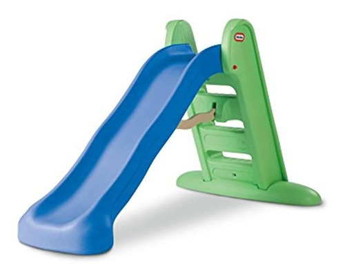 Resbaladero Plegable Azul Y Verde Para Niños - Little Tikes