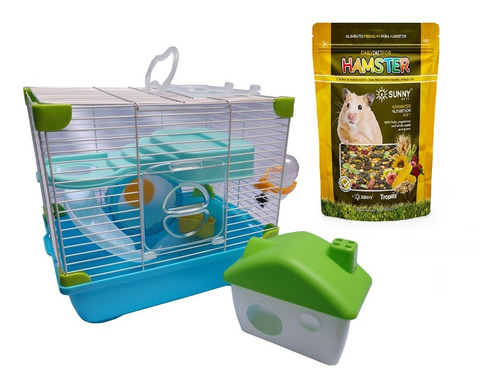 Jaula Plastica Para Hamster Sunny 28.9x22.2x30.1 Cm Oferta