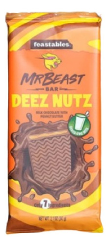 Mr Beast Chocolate Maní Y Nuez