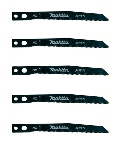 Imagen 1 de 5 de 5 Hojas De Sierra Caladora Makita De 80 Mm Para Metales