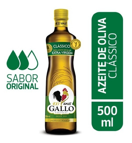 3 Gallo Azeite De Oliva Extra Virgem 500m Restaurante  Nfe 