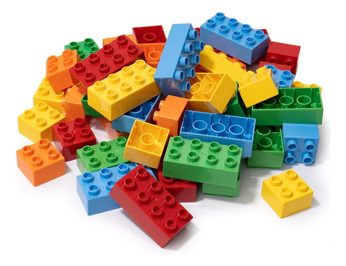 Blocos De Construção De Brinquedo Em Sacos, 300 Peças