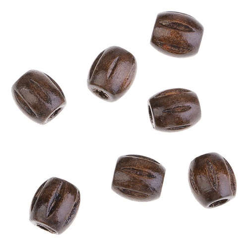 100 Piezas Pulsera Cuentas De Madera Diy Con Cuentas Para