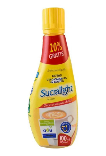 Sucralight® Endulzante Líquido X 100 Ml | Cero Calorías