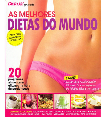 Dieta Já! Especial - As Melhores Dietas Do Mun, De A Escala. Editora Escala Editora - Lafonte, Capa Mole Em Português, 2010