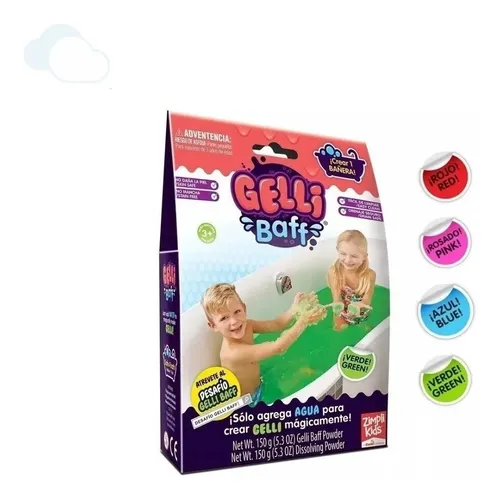 Juego Para Hacer Gel Gelli Baff 150gr Surtido -wabro