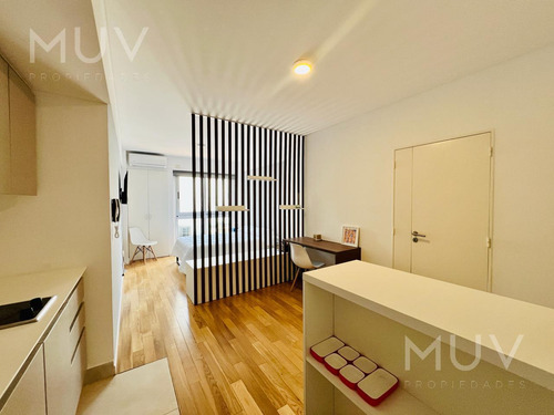 Quesada 2400. Nuñez. Monoambiente Totalmente Equipado Y Amoblado En Edificio Con Full Amenities