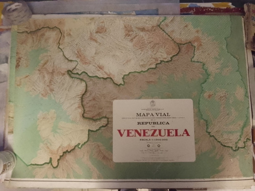 Mapa Vial De Venezuela , Primera Edición 
