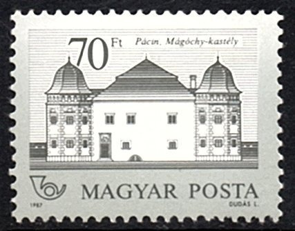 Hungría Sello Nuevo Castillos De Hungría Año 1987 