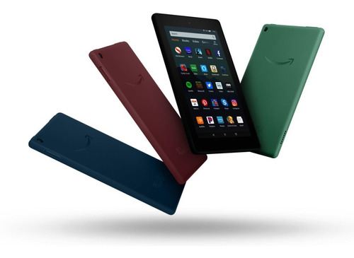 Imagen 2 de 5 de Tablet Amazon Fire 7 Kfmuwi 7 16gb Twilight Blue 1gb Ram