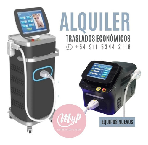 Imagen 2 de 4 de Alquiler Maquina/equipo Depilación Láser Definitiva Trio Ice