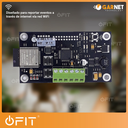 Imagen 6 de 10 de Módulo De Comunicación Wifi Ip-500 Garnet Alarmas