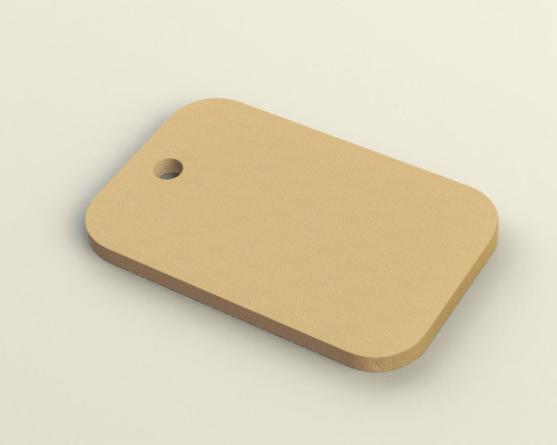 Rectángulo Mdf 5.5 X 3.5 Cm Para Llavero 100 Piezas