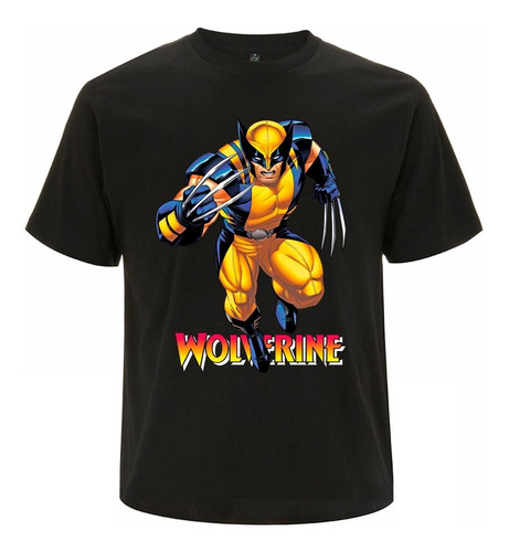 Remera Adulto Wolverine 100% Algodón Excelente Calidad