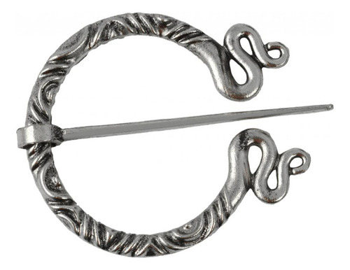 2x Nórdico Broche Chal Abrigo Bufanda Pin Joyería