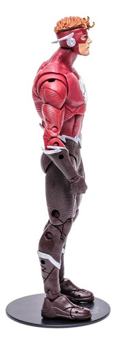 Dc Multiverse Flash Wally West - Mcfarlane - Robot Negro