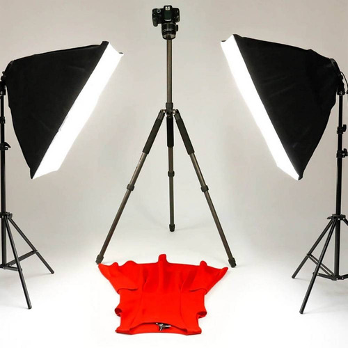 Kit Parante Socket Focos Fotográfico Softbox Para Video Rl06