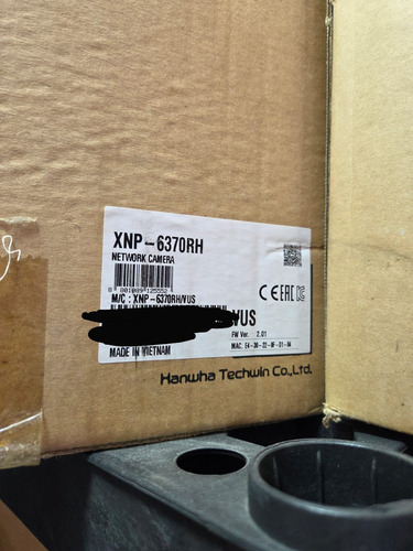 Camara Ptz Hanwha Techwin Modelo Xnp-6370rh 2mp 37x Blanco