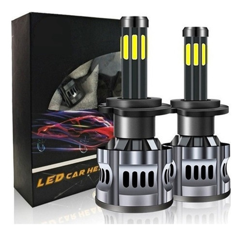 Kit De Faros Super Ultra Led 200w 20000 Lm Dc9-48v 6000k