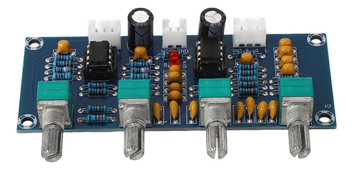 Tarjeta De Control De Volumen Y Tono, Preamplificador, Doble
